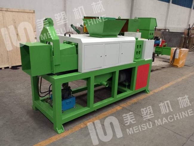 美塑PE薄膜擰干機的系統(tǒng)操作順序