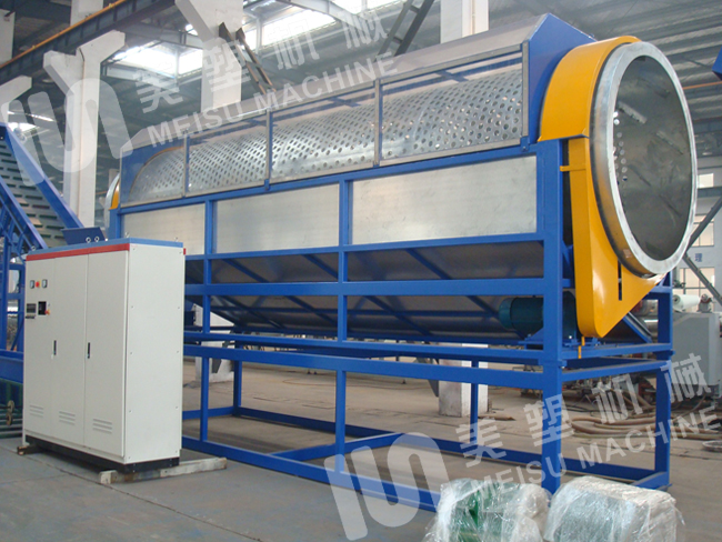 美塑PET瓶破碎清洗線的工藝流程