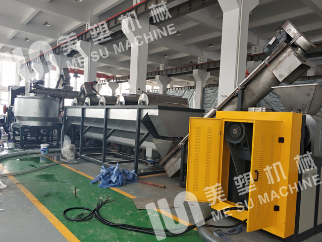 PP編織袋清洗線的工作原理